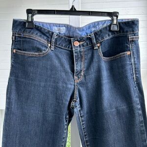 Gap 1969 always skinny 30/10 Long, dark jeans